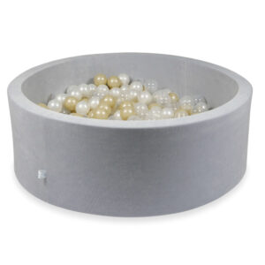 Labdamedence - szürke velvet 110x40 cm