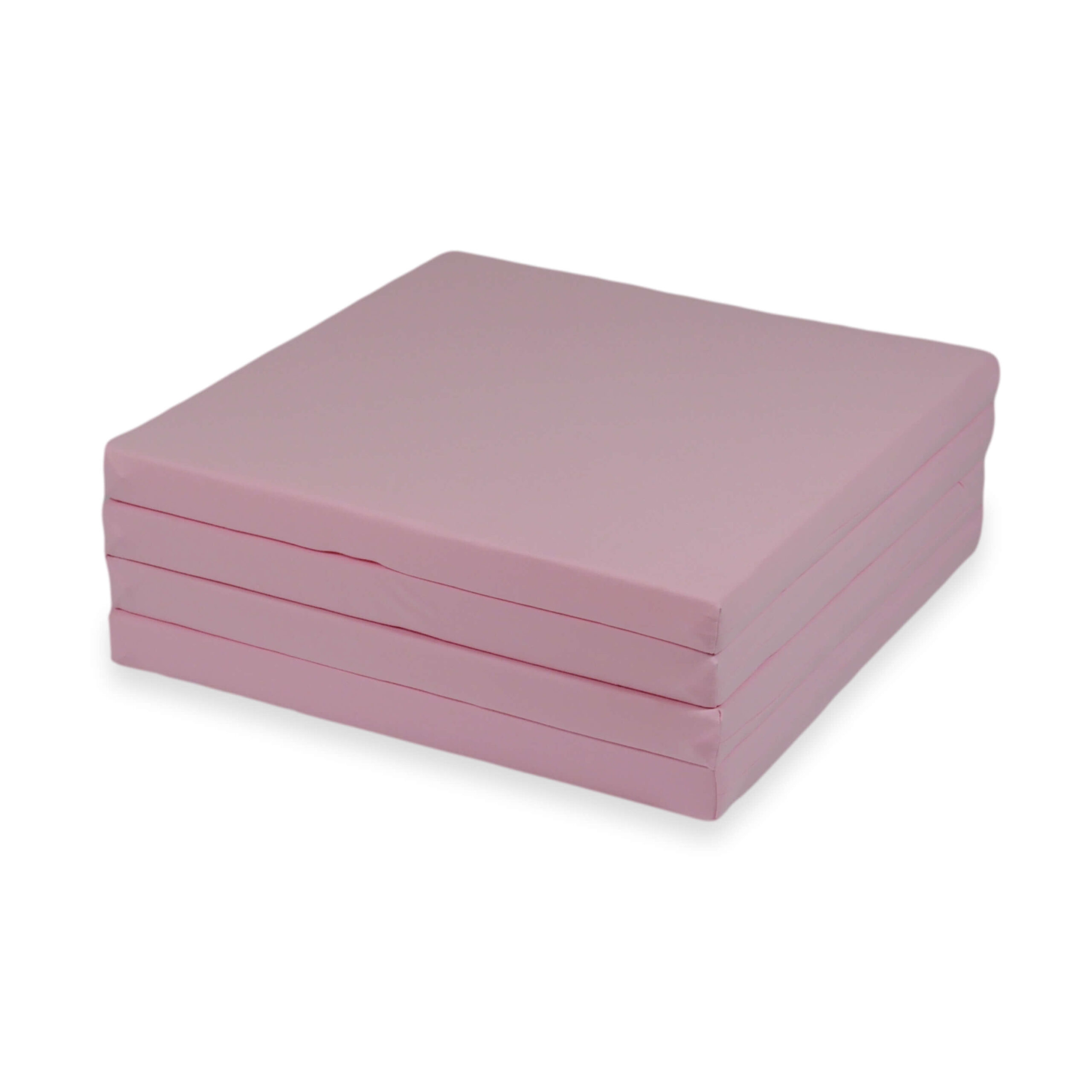 Négyzet alakú szivacs játszószőnyeg rózsaszín színben