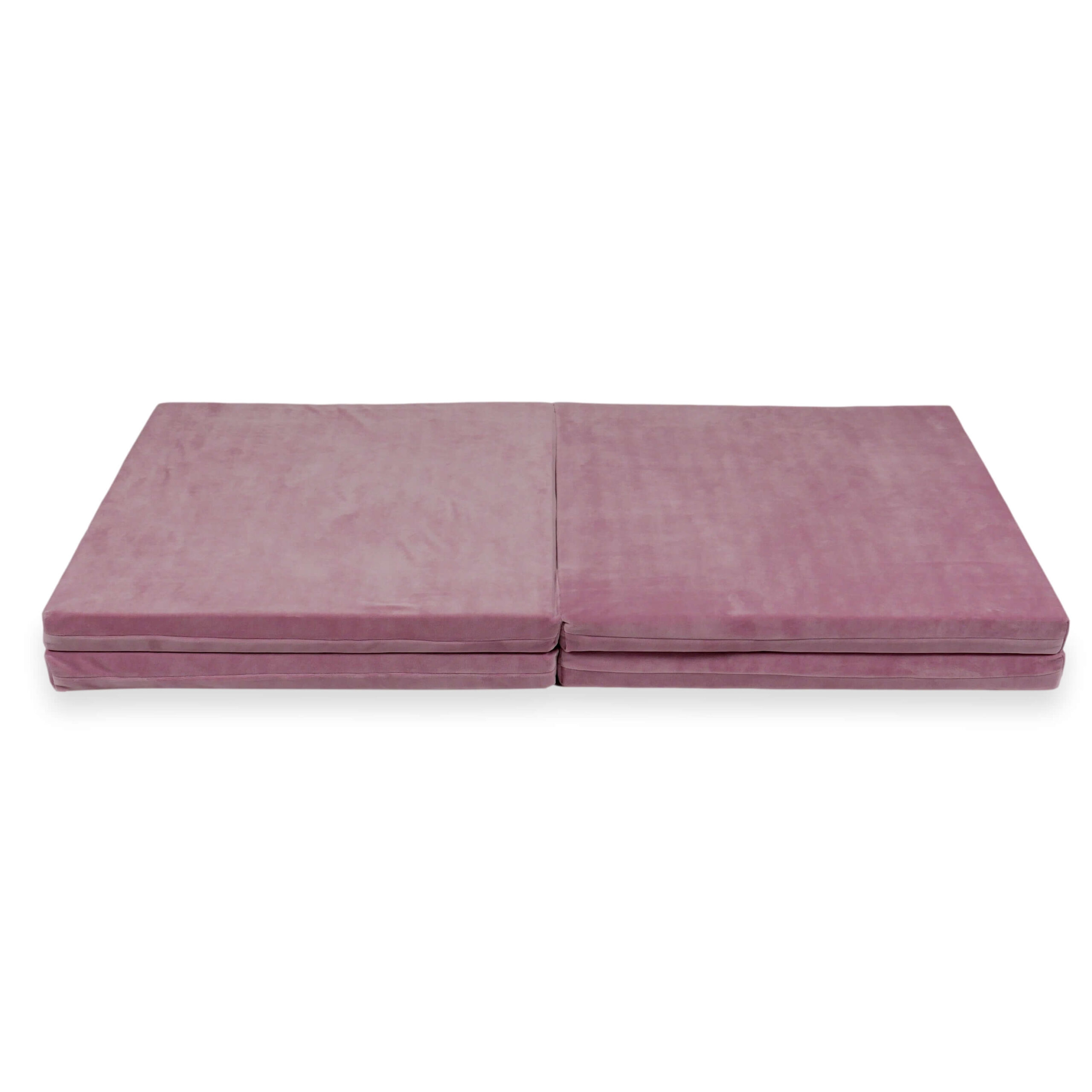 Négyzet alakú szivacs játszószőnyeg velvet rózsaszín színben