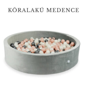 Kör alakú labdamedence