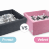 velvet vagy pamut labdamedence